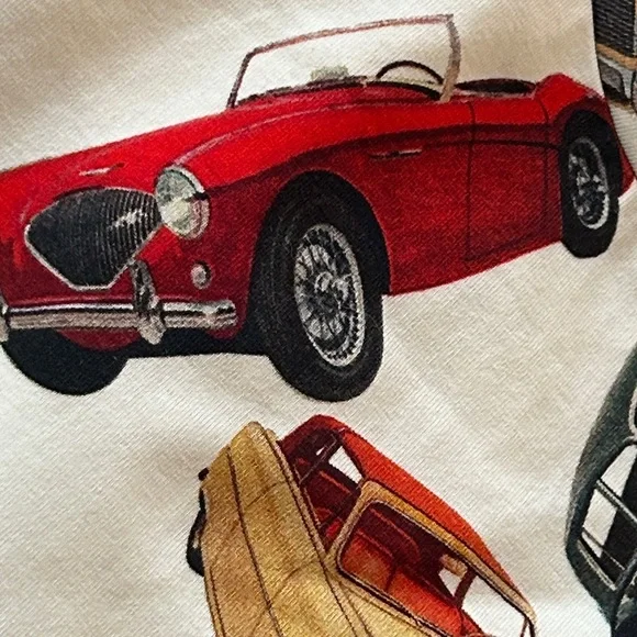 Rock 🎸 🪨 Your Kids Classic Car 🚗 Print Long Sleeve Tee - Picture 10 of 14